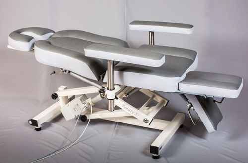 Beauty care examination table - 30802 - Fysiotech - pneumatic / 3-section
