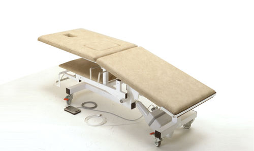 Ultrasound imaging examination table - Medico T26A - Fysiotech - electric / lifting / 2 sections