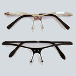 glasses-type surgical loupe frame