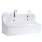 2-bay surgical sink