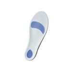 orthopedic insole with heel pad