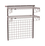2-shelf shelving unit