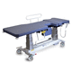 echocardiography treatment table / electric / height-adjustable / with adjustable backrest