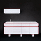 dental clinic cabinet / for dental instruments / with drawer / with sink
