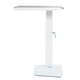 dental instrument trolley / stainless steel / mobile / height-adjustable