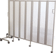 hospital screen on casters / folding