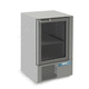 laboratory refrigerator / cabinet / 1-door / with glass door