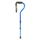 walking stick with offset handle / height-adjustable / anti-slip