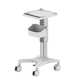 ECG cart / medical / transport / aluminum
