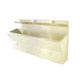 3-station sink / stainless steel