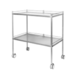 medical trolley / for general purposes / dressing / stainless steel