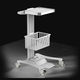 medical trolley / for medical devices / transfer / aluminum