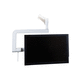 tilting support arm / positioning / swivel / for surgical monitors