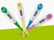 fever thermometer / digital / direct-reading / thermocouple