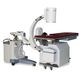 extracorporeal lithotripter / trolley-mounted / with lithotripsy table / with C-arm