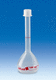 laboratory flask / polymethylpentene / polypropylene / volumetric