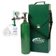 portable oxygen therapy system / with oxygen cylinder / with oxygen mask
