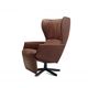 reclining patient chair / leather