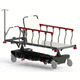 emergency stretcher / bariatric / height-adjustable / on casters
