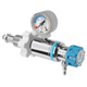 oxygen pressure regulator / for the medical industry / adjustable-flow / with flow selector