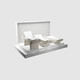psychiatric bed / hospital / electric / height-adjustable