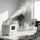 automated disinfection system / hydrogen peroxyde / dry-mist / aerosolization