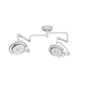 ceiling-mounted surgical light / LED / 2-arm / 95