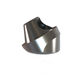 titanium implant abutment / conical / external hexagon / angled