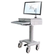 point-of-care PC cart / mobile / height-adjustable