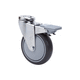 stretcher wheel / for medical trolleys / for hospital bed / for operating table