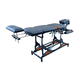 electric chiropractic table / with adjustable height backrest / with headrest / 4-section