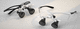 glasses-type surgical loupe / with flip-up system
