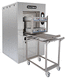 steam medical sterilizer / floor-standing / front-loading / automatic