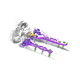 wrist compression plate / distal / locking / titanium