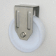 stainless steel wheel / for medical trolleys / polyamide