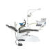 dental unit with electro-mechanical chair / with adjustable headrest / with delivery system / with light