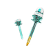 laparoscopic trocar / shielded blade / bladed / single use