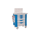 medical trolley / anesthesia / for general purposes / oxygen cylinder