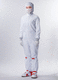 anti-static protective coverall / unisex / XL / L