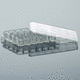 microplate for life sciences applications / laboratory / for cell cultures / 24-well