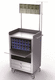 medical trolley / anesthesia / for general purposes / stainless steel