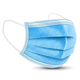fabric safety mask / blue / medical