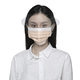 safety mask with eye protection / half-mask / adult / box of 25