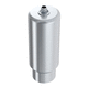 conical implant abutment / titanium / internal / straight