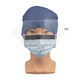 EN14683 surgical mask / with visor / adult / box of 25