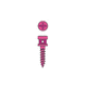 maxilla compression bone screw / self-tapping / metallic / locking