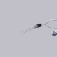 peripheral nerve block anesthesia needle / echogenic / 22G / 21G