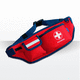 first aid bag / trauma / nurse's / waist