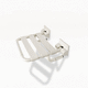 shower seat without backrest / fold-down / folding / for people with reduced mobility