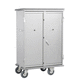 clean linen trolley / 2-door